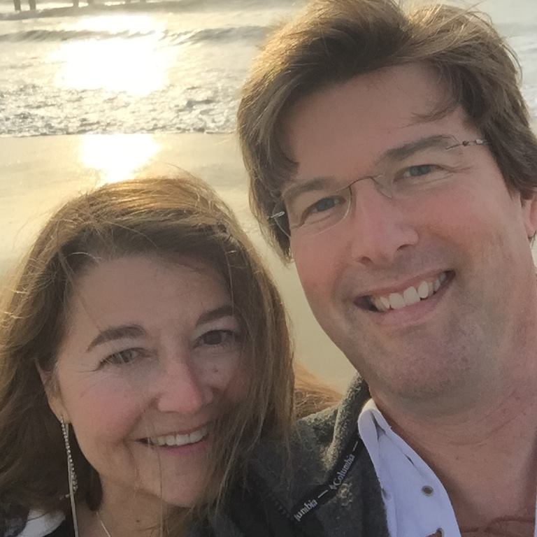 Lianne & Joseph at the beach