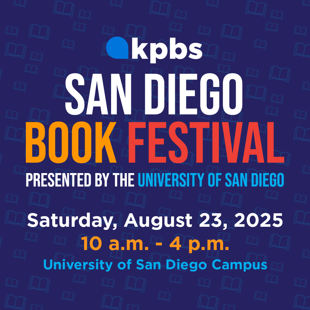 KPBS Book Festival Aug 23 2025 at USD