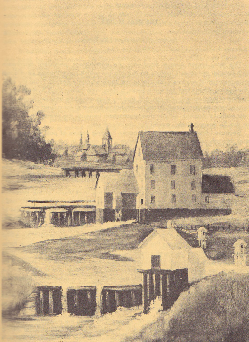 Old Mill drawing